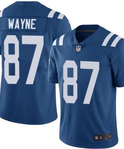 Nike Indianapolis Colts #87 Reggie Wayne Royal Blue Team Color Stitched NFL Vapor Untouchable Limited Jersey