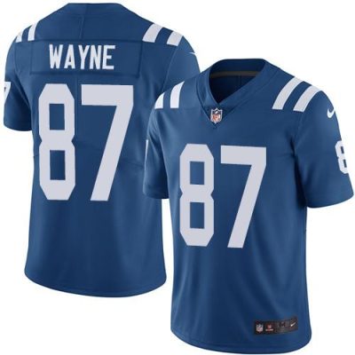 Nike Indianapolis Colts #87 Reggie Wayne Royal Blue Team Color Stitched NFL Vapor Untouchable Limited Jersey