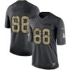 Nike Indianapolis Colts #88 Marvin Harrison Black Stitched NFL Limited 2016 Salute to Service Jersey