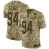 Nike Indianapolis Colts #94 Tyquan Lewis Camo Stitched NFL Limited 2018 Salute To Service Jersey