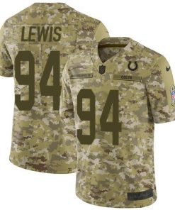 Nike Indianapolis Colts #94 Tyquan Lewis Camo Stitched NFL Limited 2018 Salute To Service Jersey