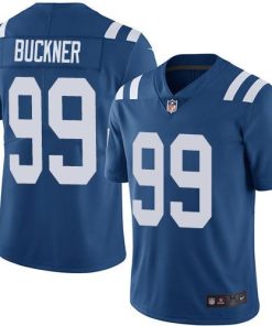 Nike Indianapolis Colts #99 DeForest Buckner Royal Blue Team Color Stitched NFL Vapor Untouchable Limited Jersey