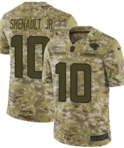 Nike Jacksonville Jaguars #10 Laviska Shenault Jr. Camo Stitched NFL Limited 2018 Salute To Service Jersey