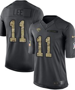 Nike Jacksonville Jaguars #11 Marqise Lee Black Stitched NFL Limited 2016 Salute To Service Jersey