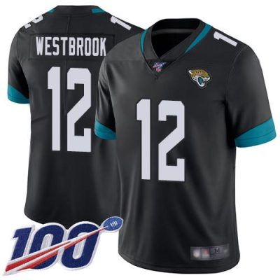 Nike Jacksonville Jaguars #12 Dede Westbrook Black Team Color Stitched NFL 100th Season Vapor Limited Jersey