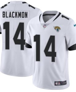 Nike Jacksonville Jaguars #14 Justin Blackmon White Stitched NFL Vapor Untouchable Limited Jersey