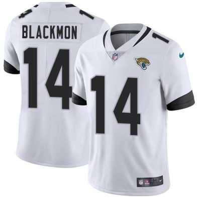 Nike Jacksonville Jaguars #14 Justin Blackmon White Stitched NFL Vapor Untouchable Limited Jersey