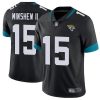 Nike Jacksonville Jaguars #15 Gardner Minshew II Black Team Color Stitched NFL Vapor Untouchable Limited Jersey