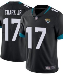 Nike Jacksonville Jaguars #17 DJ Chark Jr Black Team Color Stitched NFL Vapor Untouchable Limited Jersey