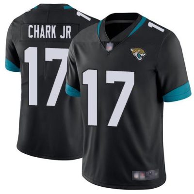 Nike Jacksonville Jaguars #17 DJ Chark Jr Black Team Color Stitched NFL Vapor Untouchable Limited Jersey