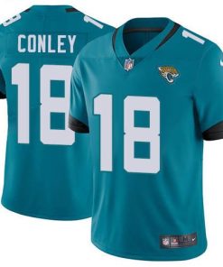 Nike Jacksonville Jaguars #18 Chris Conley Teal Green Alternate Stitched NFL Vapor Untouchable Limited Jersey