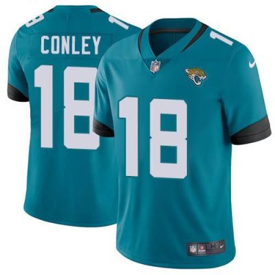 Nike Jacksonville Jaguars #18 Chris Conley Teal Green Alternate Stitched NFL Vapor Untouchable Limited Jersey