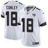 Nike Jacksonville Jaguars #18 Chris Conley White Stitched NFL Vapor Untouchable Limited Jersey