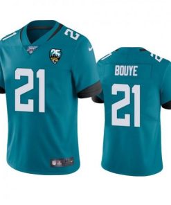 Nike Jacksonville Jaguars #21 A.J. Bouye Teal 25th Anniversary Vapor Limited Stitched NFL 100th Season Jersey