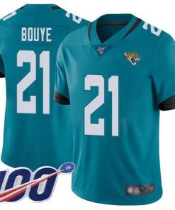 Nike Jacksonville Jaguars #21 A.J. Bouye Teal Green Alternate Stitched NFL 100th Season Vapor Limited Jersey