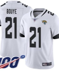 Nike Jacksonville Jaguars #21 A.J. Bouye White Stitched NFL 100th Season Vapor Limited Jersey