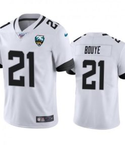 Nike Jacksonville Jaguars #21 A.J. Bouye White 25th Anniversary Vapor Limited Stitched NFL 100th Season Jersey