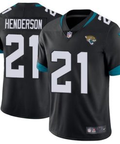 Nike Jacksonville Jaguars #21 C.J. Henderson Black Team Color Stitched NFL Vapor Untouchable Limited Jersey