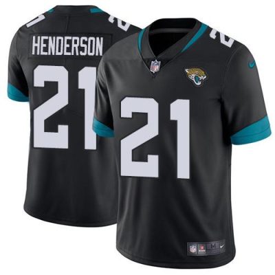 Nike Jacksonville Jaguars #21 C.J. Henderson Black Team Color Stitched NFL Vapor Untouchable Limited Jersey