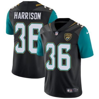 Nike Jacksonville Jaguars #36 Ronnie Harrison Black Team Color Stitched NFL Vapor Untouchable Limited Jersey