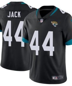 Nike Jacksonville Jaguars #44 Myles Jack Black Team Color Stitched NFL Vapor Untouchable Limited Jersey