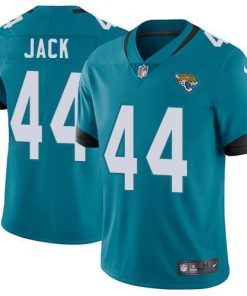 Nike Jacksonville Jaguars #44 Myles Jack Teal Green Alternate Stitched NFL Vapor Untouchable Limited Jersey