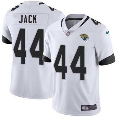 Nike Jacksonville Jaguars #44 Myles Jack White Stitched NFL Vapor Untouchable Limited Jersey