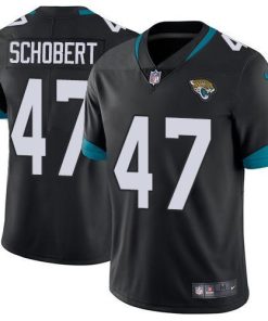 Nike Jacksonville Jaguars #47 Joe Schobert Black Team Color Stitched NFL Vapor Untouchable Limited Jersey