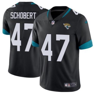 Nike Jacksonville Jaguars #47 Joe Schobert Black Team Color Stitched NFL Vapor Untouchable Limited Jersey