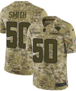 Nike Jacksonville Jaguars #50 Telvin Smith Camo Stitched NFL Limited 2018 Salute To Service Jersey