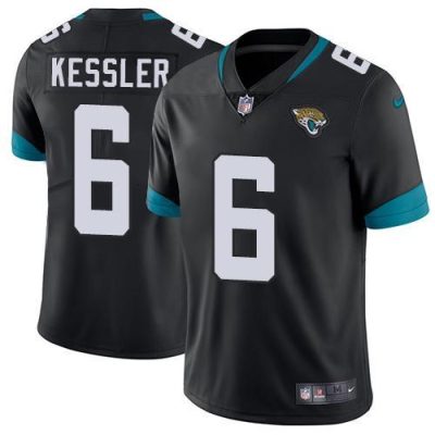 Nike Jacksonville Jaguars #6 Cody Kessler Black Team Color Stitched NFL Vapor Untouchable Limited Jersey