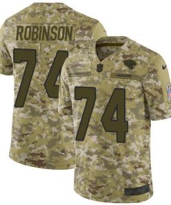 Nike Jacksonville Jaguars #74 Cam Robinson Camo Stitched NFL Limited 2018 Salute To Service Jersey