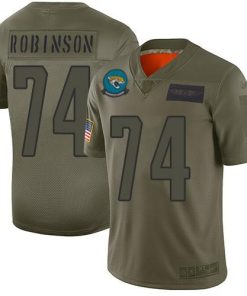Nike Jacksonville Jaguars #74 Cam Robinson Camo Stitched NFL Limited 2019 Salute To Service Jersey