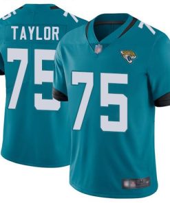 Nike Jacksonville Jaguars #75 Jawaan Taylor Teal Green Alternate Stitched NFL Vapor Untouchable Limited Jersey