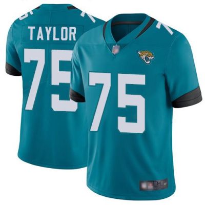 Nike Jacksonville Jaguars #75 Jawaan Taylor Teal Green Alternate Stitched NFL Vapor Untouchable Limited Jersey