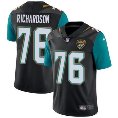 Nike Jacksonville Jaguars #76 Will Richardson Black Team Color Stitched NFL Vapor Untouchable Limited Jersey