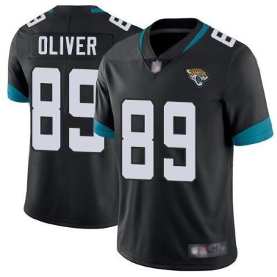 Nike Jacksonville Jaguars #89 Josh Oliver Black Team Color Stitched NFL Vapor Untouchable Limited Jersey