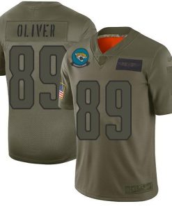 Nike Jacksonville Jaguars #89 Josh Oliver Camo Stitched NFL Limited 2019 Salute To Service Jersey