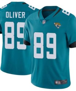 Nike Jacksonville Jaguars #89 Josh Oliver Teal Green Alternate Stitched NFL Vapor Untouchable Limited Jersey