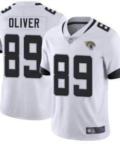 Nike Jacksonville Jaguars #89 Josh Oliver White Stitched NFL Vapor Untouchable Limited Jersey