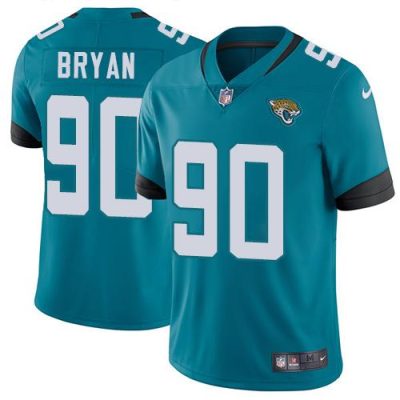 Nike Jacksonville Jaguars #90 Taven Bryan Teal Green Alternate Stitched NFL Vapor Untouchable Limited Jersey