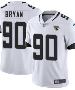 Nike Jacksonville Jaguars #90 Taven Bryan White Stitched NFL Vapor Untouchable Limited Jersey