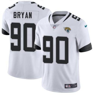 Nike Jacksonville Jaguars #90 Taven Bryan White Stitched NFL Vapor Untouchable Limited Jersey
