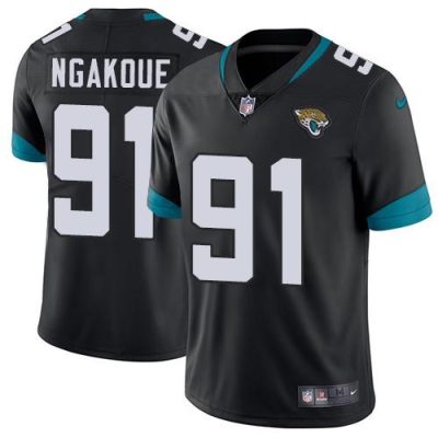 Nike Jacksonville Jaguars #91 Yannick Ngakoue Black Team Color Stitched NFL Vapor Untouchable Limited Jersey