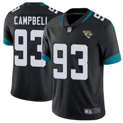 Nike Jacksonville Jaguars #93 Calais Campbell Black Team Color Stitched NFL Vapor Untouchable Limited Jersey