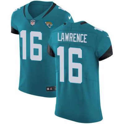 Nike Jaguars #16 Trevor Lawrence Teal Green Alternate Stitched NFL New Elite Jersey