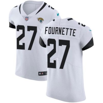 Nike Jaguars #27 Leonard Fournette White Stitched NFL Vapor Untouchable Elite Jersey