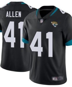 Nike Jaguars #41 Josh Allen Black Team Color Stitched NFL Vapor Untouchable Limited Jersey