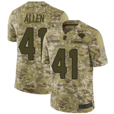 Nike Jaguars #41 Josh Allen Camo Stitched NFL Limited 2018 Salute To Service Jersey