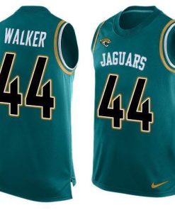 Nike Jaguars #44 Travon Walker Teal Green Team Color Stitched NFL Limited Tank Top Jersey